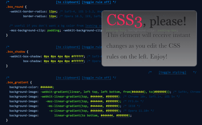 CSS3 Please!